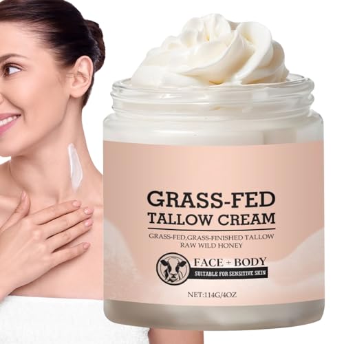 Beef Tallow Para Piel, Nutritivo, Restaura Piel Irritada, Hidrata En Profundidad, Ideal Para Manos, Codos Y Rodillas, Absorción Rápida, Sin Sensación Grasa
