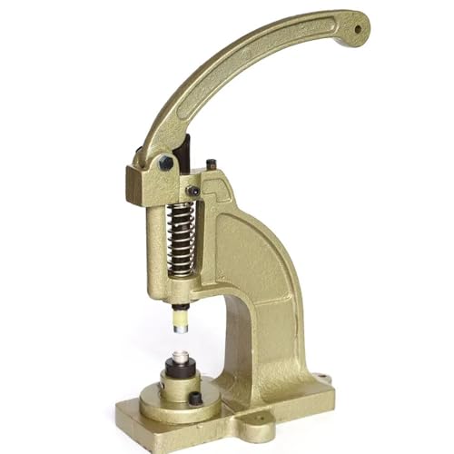 Máquina de ojales para tela y cuero, herramienta de prensa manual resistente para lonas, cortinas, papel y lienzo, eficiente y duradera