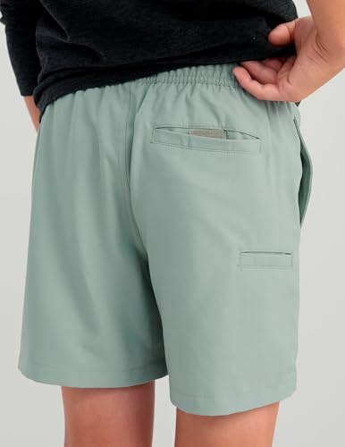 Image of HUK Girls' Pursuit Volley Short, Quick-Dry Fishing Shorts for Kids