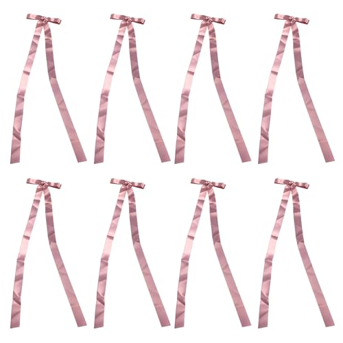 Barrettes à cheveux en ruban pour un chignon chic au bureau, pinces nœud polyester Karlak