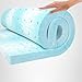 EGO Topper 3 Inch Queen Memory Foam Mattress Topper, Gel Foam Mattress Topper for Pressure Relief, Ventilated Design Bed Topper in a Box, CertiPUR-US Certified, 60