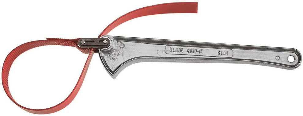 6H Grip-It Strap Wrench, 1-1/2 to 5-Inch Capacity, 6-Inch Length
