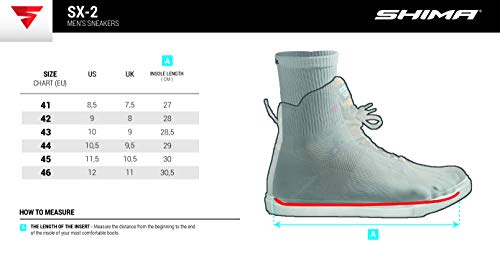 SHIMA SX-2 Motorradschuhe für Herren | Leder, Atmungsaktiv, Verstärkte Straßenreitschuhe mit Knöchelstütze, Rutschfeste Sohle, Schaltpolster (Braun, 46 EU)