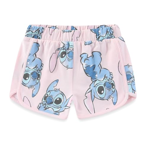Image of Disney Lilo & Stitch Girls Short Sleeve T-Shirt and Shorts Set for Little and Big Kids