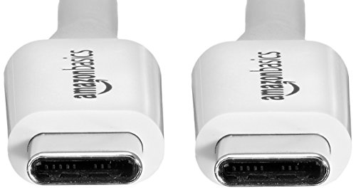 Image of Amazonbasics Usb Type C 3.1 To Type C Gen1 Cable -3Feet For Laptop-White