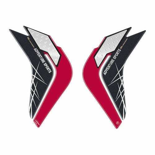 labelbike - 2 3D Resin Stickers for Motorcycle Decorations and Side Protections Compatible with Honda Africa Twin Adventure 2018