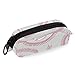 Produktbild FANTAZIO Bleistift-Organizer Baseball-Schnürsenkel Muster Leinwand Kosmetiktasche Bleistift-Box für Stifte oder Make-up-Pinsel