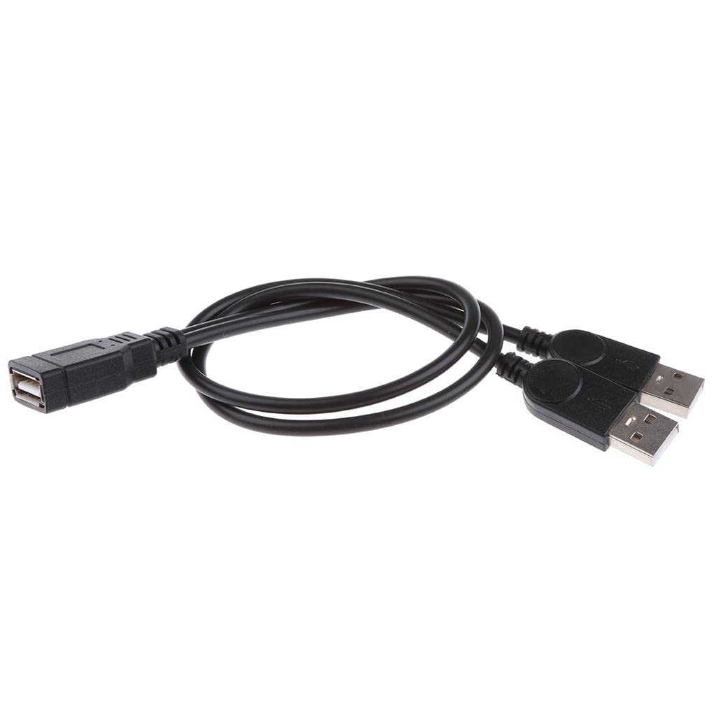 SAZ DEKOR 30cm USB-A Female to 2Port USB Male Y-Splitter Extension Adapter Cable-picture-26