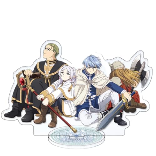 Sonsoke Frieren Beyond Journey's End Figurine de jeu en acrylique - Collection d'ornements périphériques (photo de groupe 4)