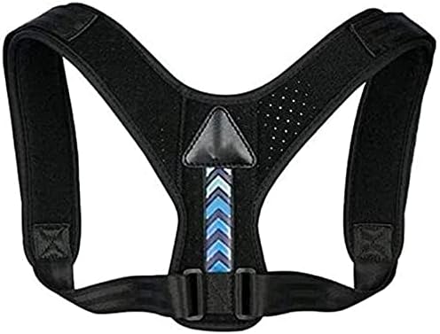SJHQ Atrás Ajustable Corrección de Postura Atracciones Atrás Pájaros Bajo Espalda Dolor clavícula Espina Espalda Espalda Espalda Hombro Lumbar Braace Soporte Cinturón Corrector de Postura