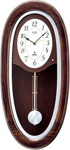 Reloj de pared digital SEIKO de madera miniatura 1