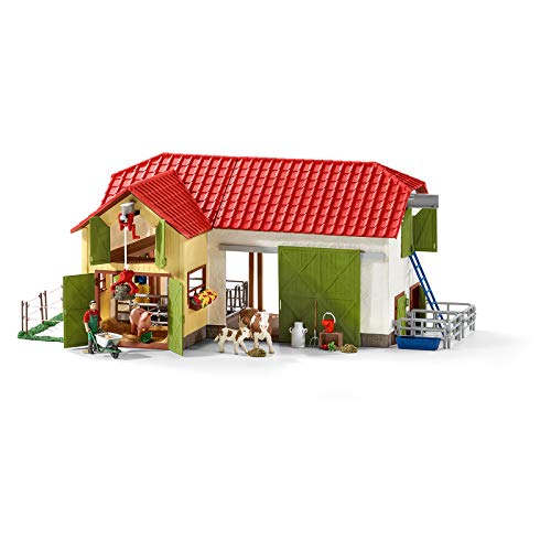 Preisvergleich Produktbild SCHLEICH 42333 - Großer Bauernhof mit Tieren und Zubehör