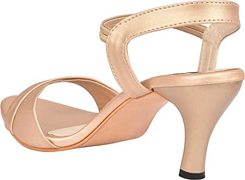 Image of Shoetopia Womens /Girls Party Slim Heeled Sandals