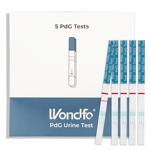 Wondfo PdG Urine Test- 5 Tests to Track Ovulation at Home for Women