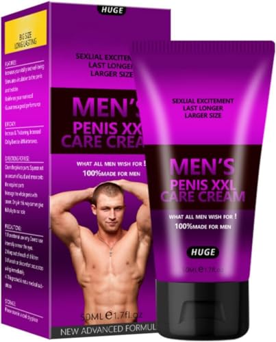 Male Enlargement, Male Enhancement Cream, Private Parts Massage Gel Larger Thicker Longer for Intimate Daily Home Family Couple Couples Husband Boyfriend Boyfriends