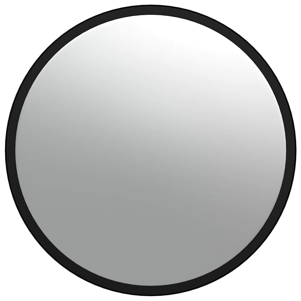 vidaXL Rétroviseur Convexe intérieur Noir Ø40 cm Acrylique
