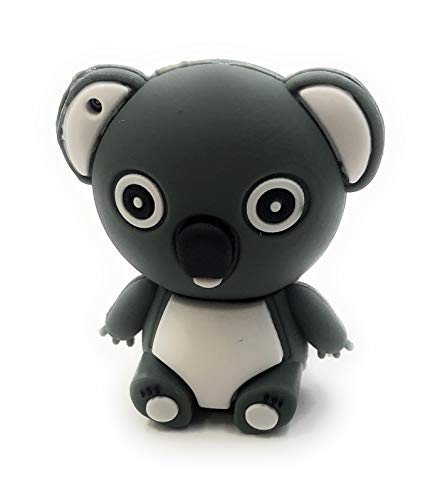 Clé USB 64 Go Koala Gris Mignon : Idée Cadeau Rigolote pour Enfants et Adultes