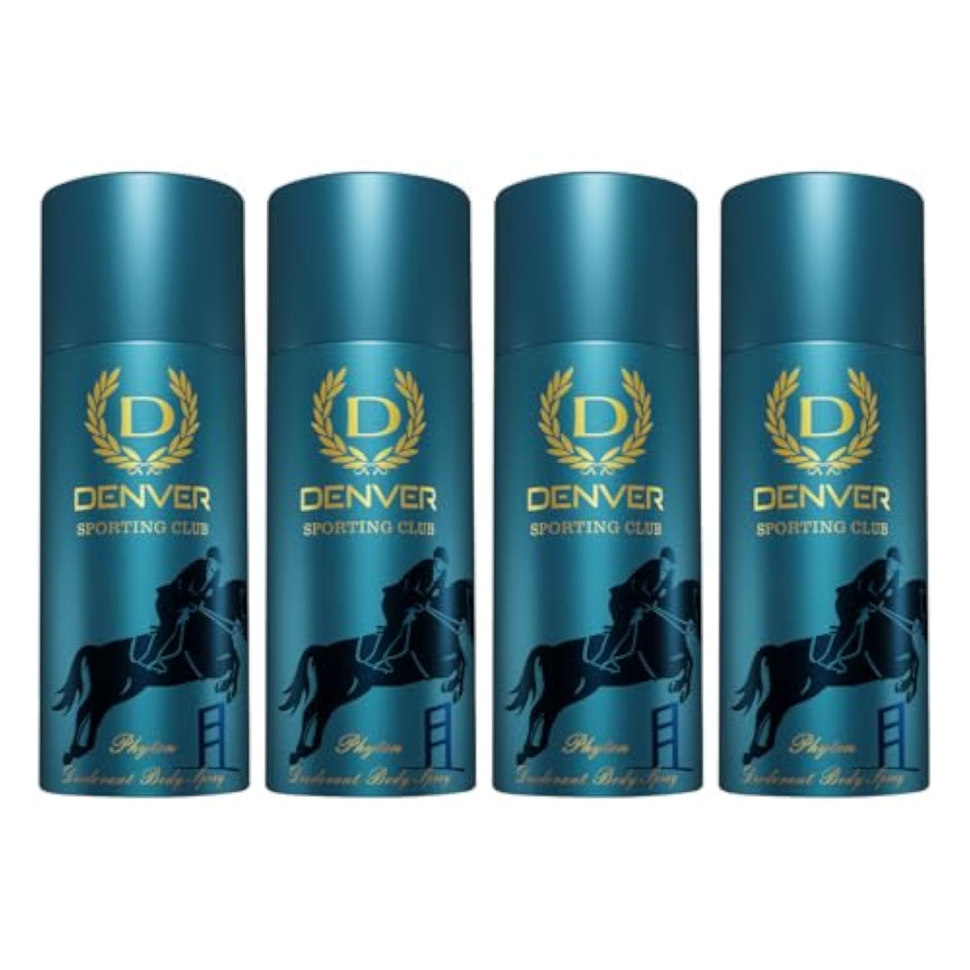 Sporting Club Phyton Deodorant For Men, Pack of 4
