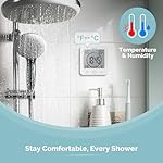 KADAMS Waterproof Shower Clock Timer