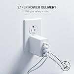 Razer USB-C 130W GaN Charger, 4 Ports, Super Fast Charging, White - Image 6