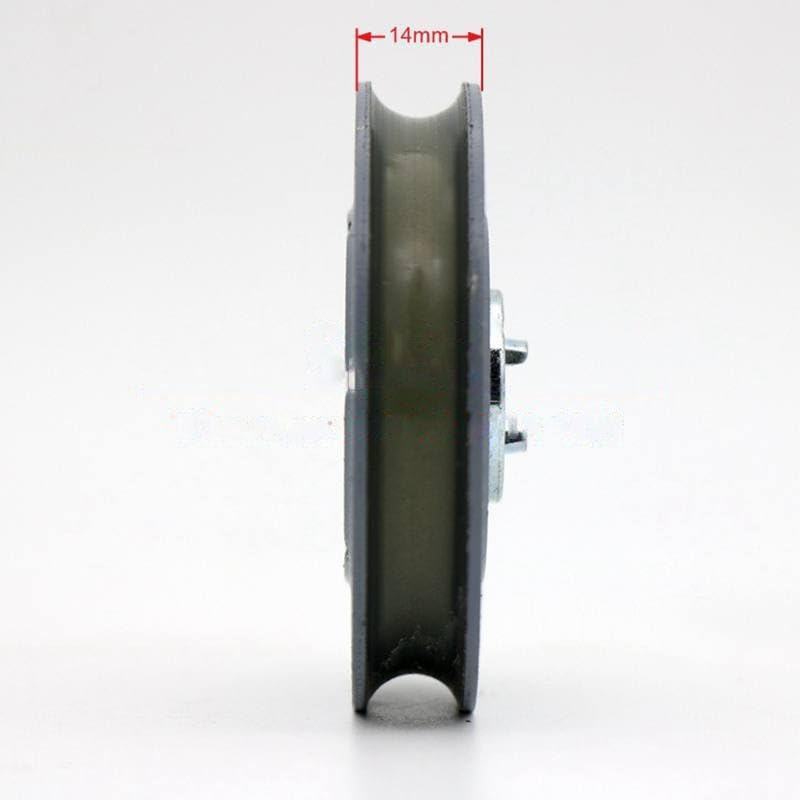 5PCS Lift Door Hanger Roller 72x14x6203 72x14x6203 M10 OD72mm W14mm Bearing 6203 Elevator Parts