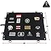 14er Tactical Patch Display Board | Patch Panel Board for Patches, Collection Patch Holder | Patch Wall Display Hook and Loop Panel | Morale Patch Board, Military Patch Display (Black)