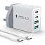 White with Cable