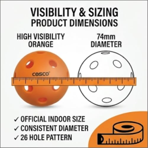 Image of Cosco Pickleball Pro 26 - Premium Pickleball Pack of 1