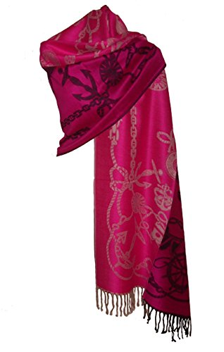 Itendance - Scialle - Donna Rosa/fucsia