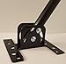 Jeje Adjustable Attic Antenna Mount - Outdoor TV Antenna Mounting Pole Universal Mount Brackets - Easy Installation, Solid Structure, Weather Proof