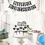 Zoom IMG-2 decorazione 29 anni compleanno nero Zoom IMG-2 decorazione 29 anni compleanno nero