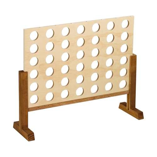 Juego de Mesa 4 en Línea XXL de Madera 45x56x17 cm miniatura 4