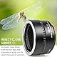VILTROX DG-GFX 45mm Makro Verlängerungsrohr Autofokus AF Makro Verlängerungsrohr Adapterring Kompatibel mit Fuji G-Mount-Mittelformat objektiv und G-Mount-Kamera Fujifilm GFX 50S/50R