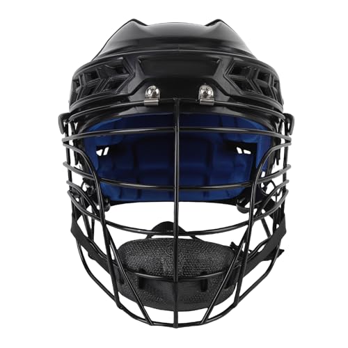 Lightweight Hockey Helmet,EVA Lining Impact Ice Hockey Helmet, Suitable for Teenagers and Adults (S)