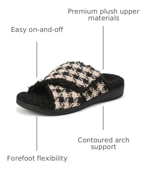 Image of Vionic womens Relax II Open Toe Slippers