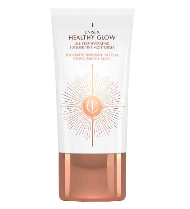 Charlotte Tilbury ORIGINAL | Unisex Healthy Glow - Crema Hidratante con color ligero | 40 mililitros | by BELLA