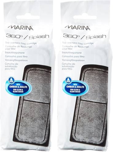 Marina Filtre pour Aquariophilie Splash 360 4 Pièces (Lot de 2)