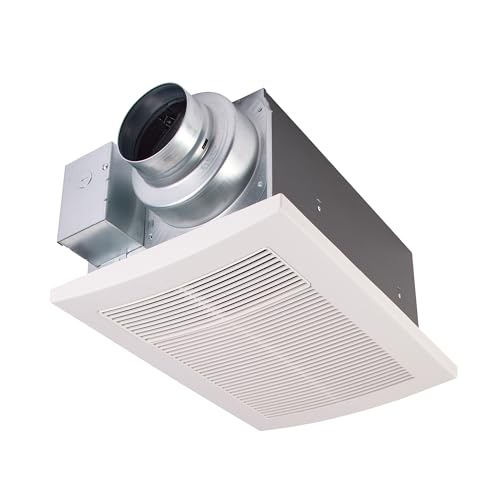 Panasonic WhisperWarm Ceiling Mount Bathroom Exhaust Fan with Heater, 50-80-110 CFM, FV-0511VH1