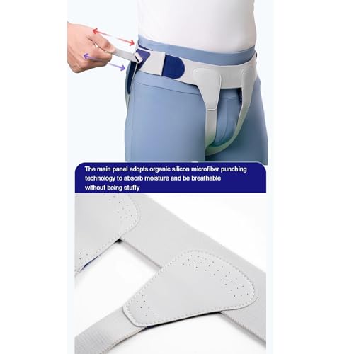 Cinturón para Hernia Inguinal Hombre, Ajustable, Pequeño miniatura 6