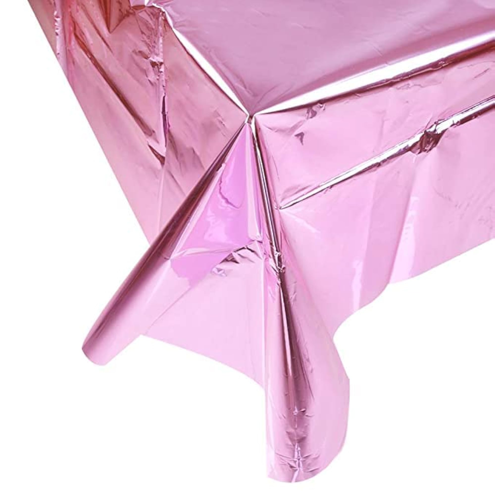 Metallic Foil Disposable Table Cover for Parties