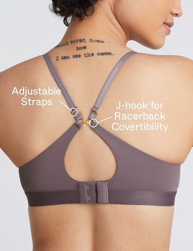 Image of Pepper T-Shirt Bra | Demi T-Shirt Bras for Women with Small Chests, J-Hook, Racerback Style w /Lightly Lined Cups, (30A-40B)
