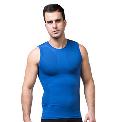 Stworld Mens Outdoor Sports Vest Hygroscopic and Sweat Releasing Seamless Vest