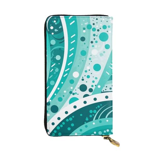 Portefeuille en cuir élégant avec support téléphone pour voyage chic