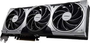 msi Gaming RTX 5070 12G Ventus 3X OC Graphics Card (12GB GDDR7, 192-bit, Extreme Performance: 2557 MHz, DisplayPort x3 2.1a, HDMI 2.1b, NVIDIA Blackwell Architecture) — photo 4 of 6