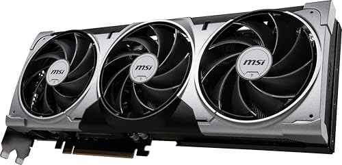 MSI Gaming RTX 5070 12G Ventus 3X OC Scheda grafica (12 GB GDDR7, 192 bit, Prestazioni estreme: 2557 MHz, DisplayPort x3 2.1a, HDMI 2.1b, NVIDIA Blackwell Architecture) - Scheda video - Immagine 3