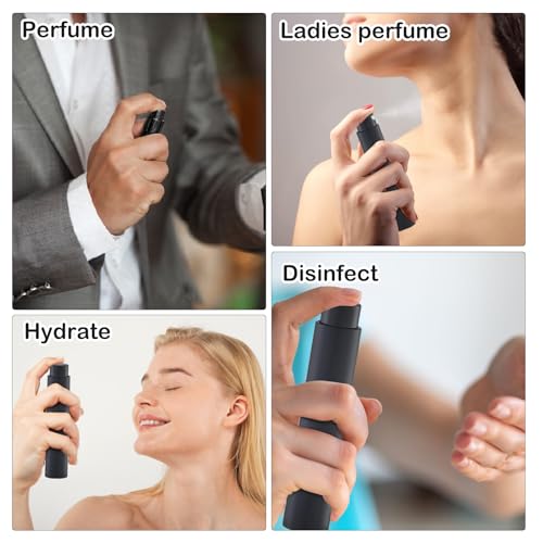 Perfume Twist-Up Rotary Travel Bottom Fill Refillable,Elegant Portable Spray Bottle for Perfume – Leak-Proof, Compact 10ml Ideal for Travel and Everyday Use - Image 8