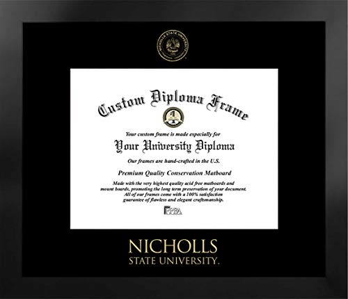 Campus Images NCAA Nicholls State Colonels Unisex Manhattan Black, Black, One Size