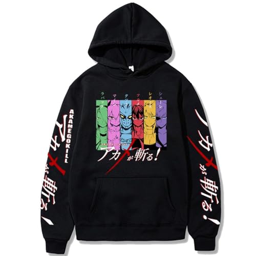 GO2COSY Anime Akame ga KILL Hoodie Esdeath Sweatshirt Sweater Jacket Hooded Pullover Fleece Style B