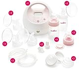 Spectra - S2 Plus Electric Breast Milk Pump Bundle w/ S1 Pump, Bottles, backflow Protectors, tubing, Duckbill Valve, and Flanges 24/28mm