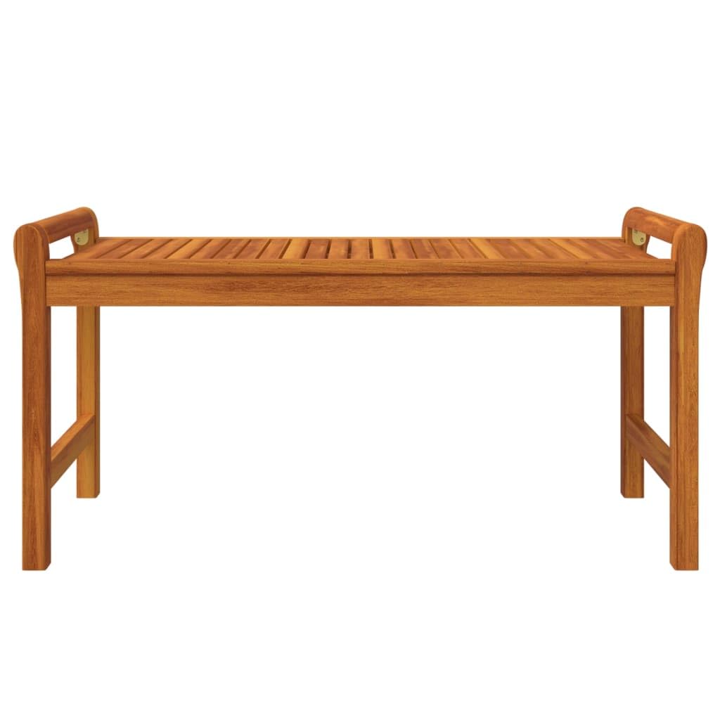 vidaXL Tavolino da Salotto 100x50x50 cm in Legno Massello di Acacia